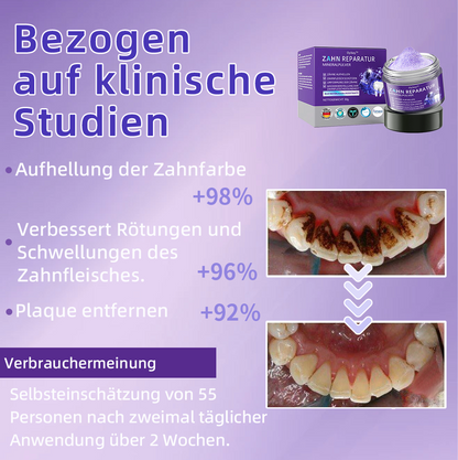 ✅Offizieller Shop: Oyikey™🌱Zahnreparatur-Mineralpulver 👨‍⚕️ Empfohlen von der Deutschen Zahnärztekammer (wirkt effektiv gegen Karies, Zahnfleischerkrankungen, Zahnsensibilität, Mundgeschwüre, gelbe Zähne und verbessert die Mundgesundheit)