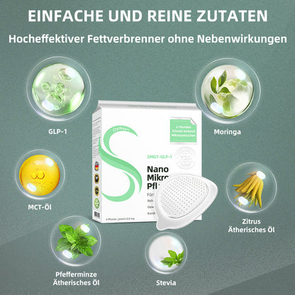 【BfArM-Zertifizierung ohne Nebenwirkungen】💉Oyikey®SMGT-GLP-1 Nano-Mikronadel-Pflaster（Schmerzfrei, lang anhaltend, gegen Diabetes, Fettleibigkeit und Herz-Kreislauf-Erkrankungen👨‍🔬）